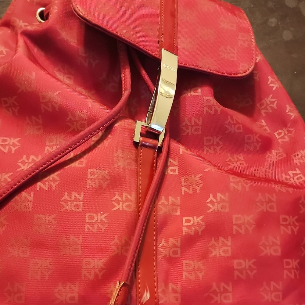 Dkny Red Backpack - image 4